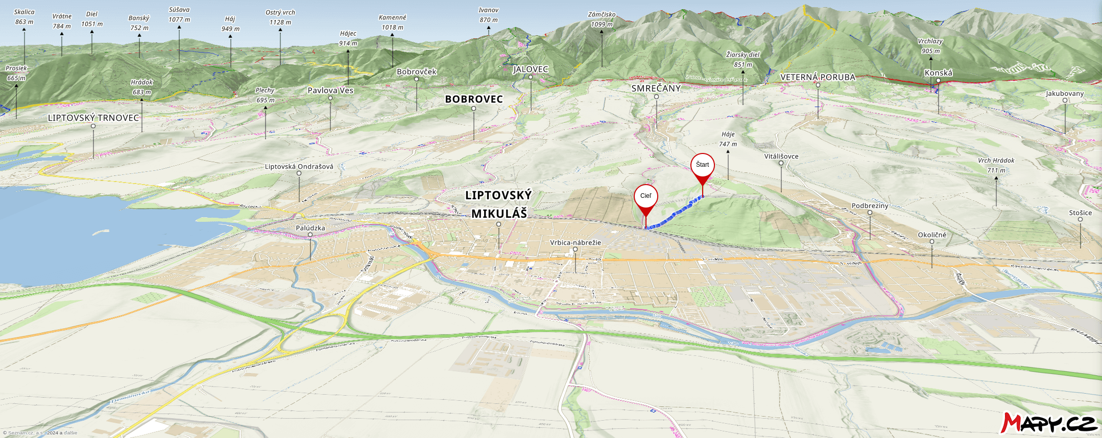 trail-haj-flow-liptovsky-mikulas-mapa