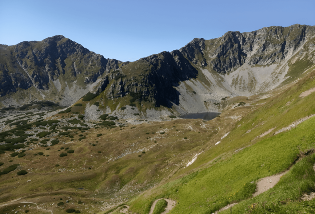 vrch Bystrá 2248 Bystré plesá